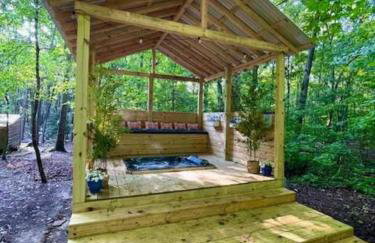 Falcon Lodge - hot tub fire pit & games - Foto 47