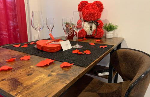 Amour Azur Appartement pour 2 avec jacuzzi et terrasse à 2 minutes de la mer - Foto 14