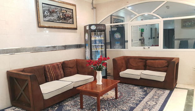 Sala de estar do lobby