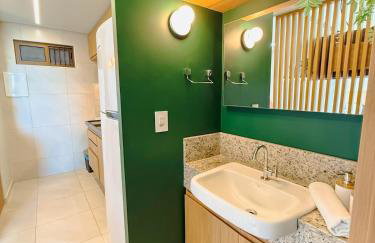 Aconchego vista mar - apartamento novo e moderno - Foto 37