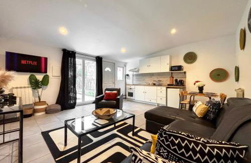 Maison avec Terrasse proche Gare pour Paris et Disneyland - 6 personnes - Foto 7