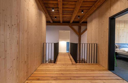 Landurlaub mit neugierigen Blicken in den Pferdestall, eingezäuntem Garten, Kamin und Sauna - Foto 10