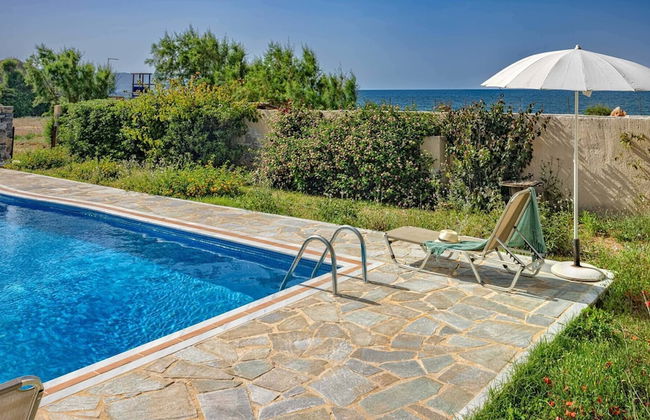 Platanias Beachfront Villa Elsa-90m To Main Square - Foto 23