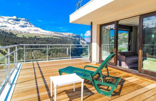 Penthouse 3-bedroom apartment, mountain views, large terrasse, piste access - Photo 58