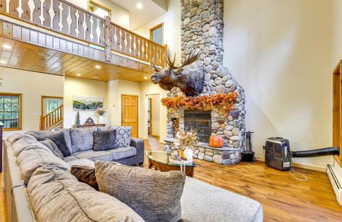 Private Deck and Fire Pit Adirondack Family Home - Foto 3