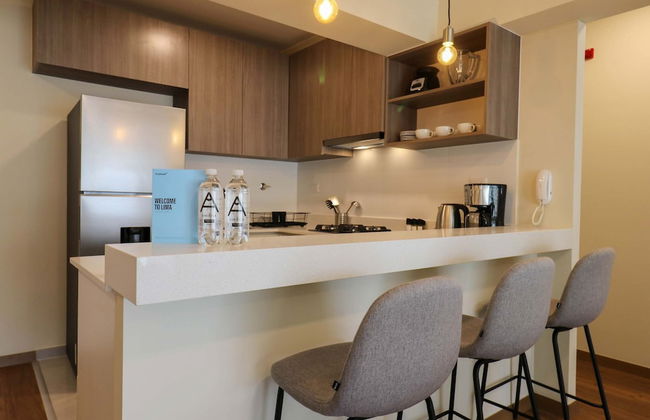 w Comfy 2BR w Modern Balcony Near Kennedy Park - Foto 8