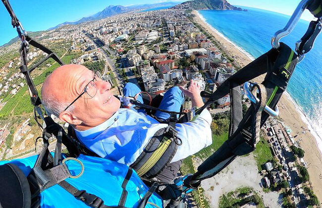 Parapendio in tandem ad Alanya con piloti con licenza professionale - Foto 13