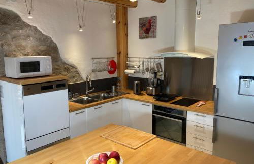 l'Echo des Glieres vue montagne centre village sauna & grill - Foto 4