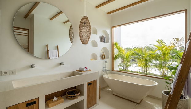 Mr Mrs W Bingin by Alfred in Bali - Brand NEW 3BR Tropical Villa Near Bingin Beach - Foto 3, Habitación