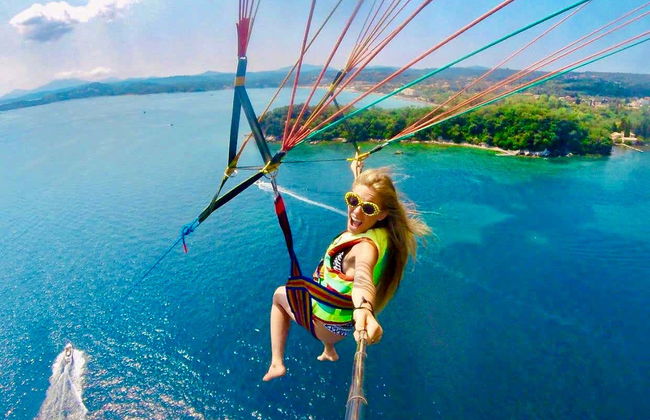 Parasailing a Corfù - Foto 1