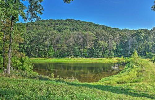 Hillside Cabin on 43 Acres with Private Lake and View! - Foto 23
