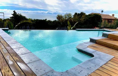 Superbe vue mer et Estérel, Villa Neuve pour 8-10 Personnes, Clim, Piscine - Foto 45