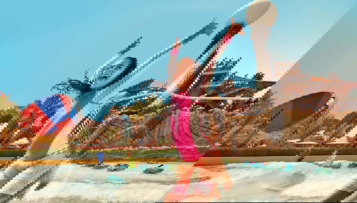 Family day at Yas Waterworld