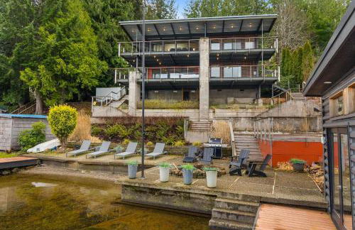 Lakefront Luxury Stunning Views Dock Hot Tub - Foto 47