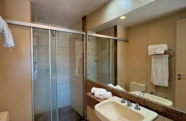 Studio pé na areia, vista, internet e ar - Foto 11