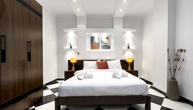 Serene & Spacey 2bdr 15 Min From CAI Airport - Foto 2, Habitación