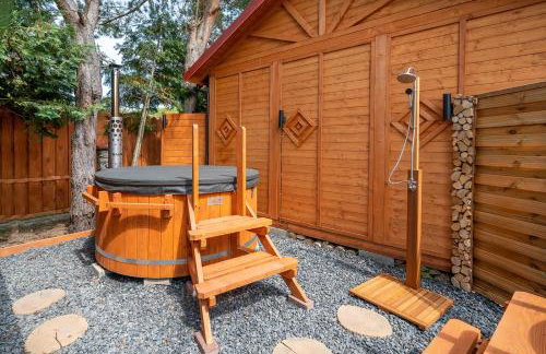 Domki Forest sauna jacuzzi balia Darłowo Darłówko Rusko - Foto 65