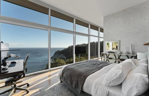 Orford Cliffs - Ocean View, Hot Tub & Gym - Foto 37