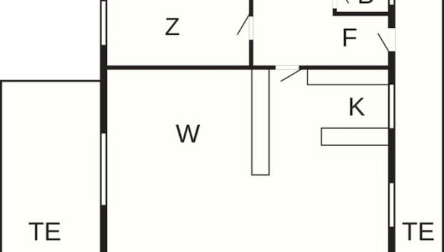 8 Person Holiday Home in Jerup - Foto 2, Plano