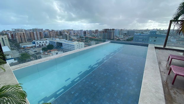 Edificio Sky Jatiuca - Apt 1218 - Foto 4, Patio hawaiano