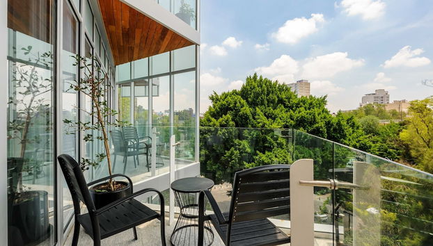 w Fabulous Loft w Perfect View in Roma Norte - Foto 3, Habitación