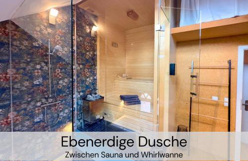 HexenburgbeiDresden 2 Zimmer Architektenwohnung mit eigener Sauna, Whirlwanne und Kamin - Nähe Sächsische Schweiz Dresden - Foto 21