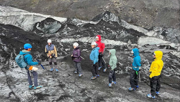 Trekking por el glaciar Sólheimajökull - Foto 4, Paseando sobre el Sólheimajökull