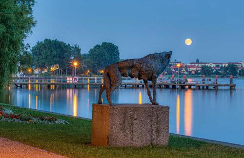 Müritz Utkiek - Apartment mit Seeblick & Balkon in der Hafenresidenz - Foto 26