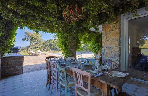 Mas provençal avec piscine chauffée, tennis, pétanque, vue mer, 20 min St Tropez - Foto 53