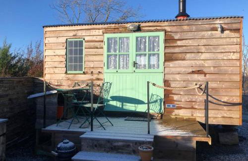 Private Shepherds hut with Castle view - Foto 35