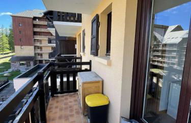 Risoul 1850 studio Résidence LesFlorins2 pour 4 pers avec accès direct sur les pistes - Foto 17