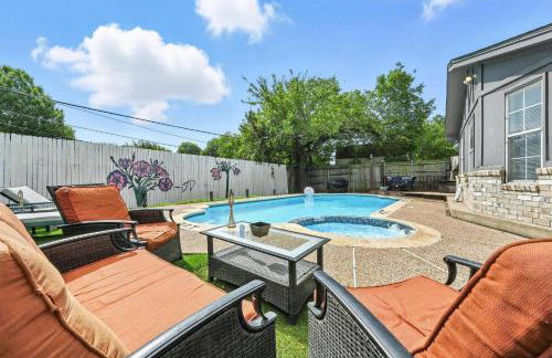 The Oasis 3BR house near stadium and DFW with Pool - Foto 29