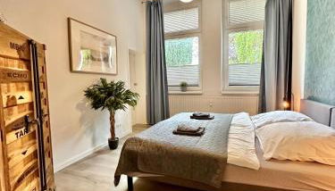 Erholsame City-Erdgeschosswohnung mit Veranda, Grill und Parkplatz D46EG - Photo 4, wardrobe