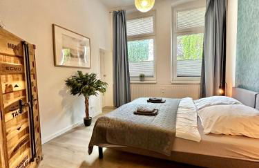 Erholsame City-Erdgeschosswohnung mit Veranda, Grill und Parkplatz D46EG - Photo 4