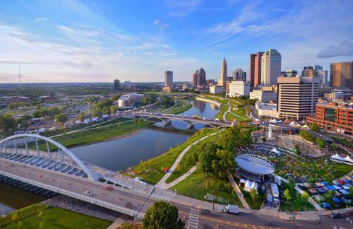 Walk to OSU & Short North FREE PARKING Fire Pit - Foto 45