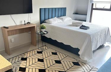 Studio Premium - Perto de Tudo - Vista Livre - Estacionamento privativo e Portaria 24h - Wi-Fi 600mbps - Foto 8