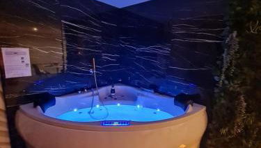 Spa-Sauna-Ciel de pluie tropicale-Champagne Nuit Romantique - Escapade Mâconnaise - Foto 5