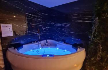 Spa-Sauna-Ciel de pluie tropicale-Champagne Nuit Romantique - Escapade Mâconnaise - Foto 5