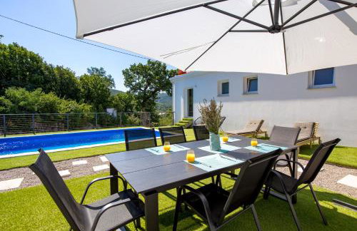 Villa Mirjam with swimming pool, jacuzzi and sea view - Foto 32