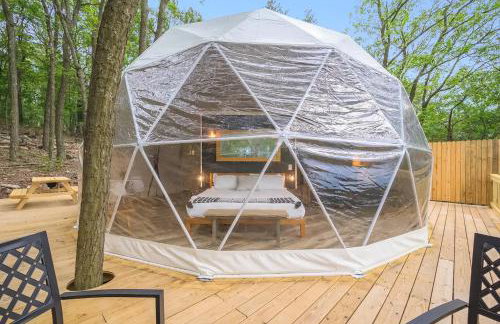 Glamping dome w hot tub & fire pit - Foto 9