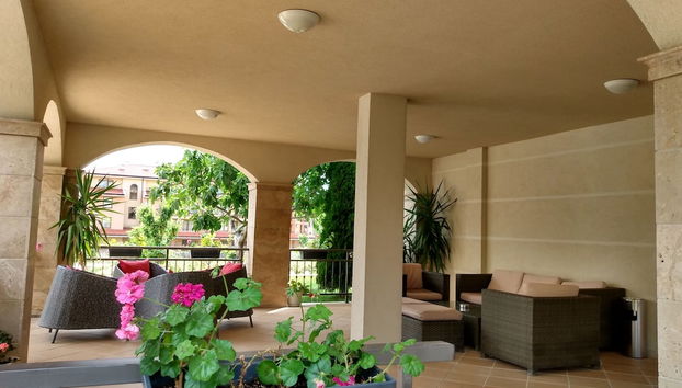 Sala de estar do lobby