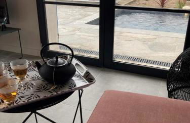 Villa bellevue, neuve, 6 pax, pisc. chauffée - Foto 10