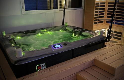 Maison privative avec piscine intérieure, spa, sauna, cinéma et billard - Foto 5