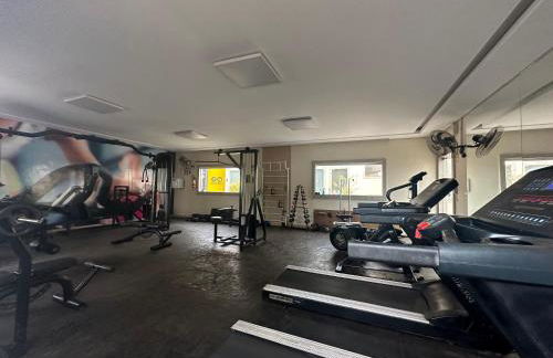 Flats Praia Uberlandia - Apt próximo ao Praia Clube - Area de lazer com Portaria 24 horas, piscina, academia, brinquedoteca, churrasqueira e áreas verdes para caminhadas - Foto 38