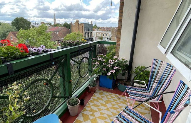 Contemporary 1BD Flat W/balcony - Stoke Newington! - Foto 17