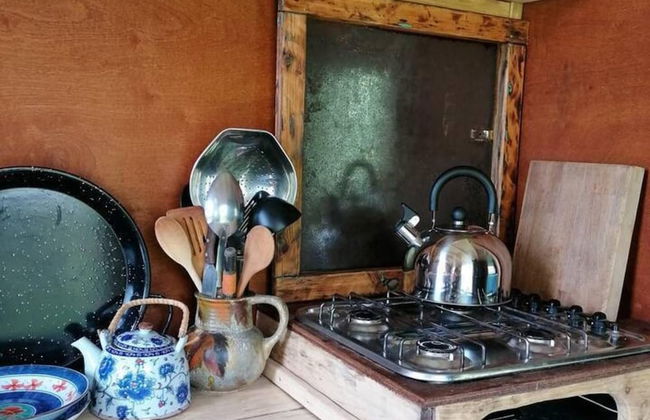 Totnes - Cabin - Sleeps 4 - Garden - Parking - Foto 6