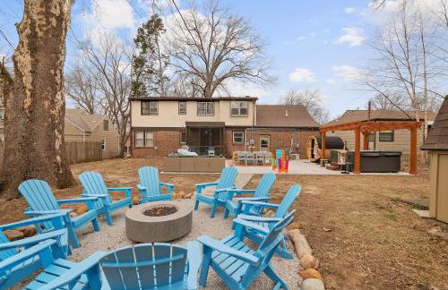 The Prairiehaven 16 Guests, Arcade, Hot Tub, Sauna, Fire Pit - Foto 7