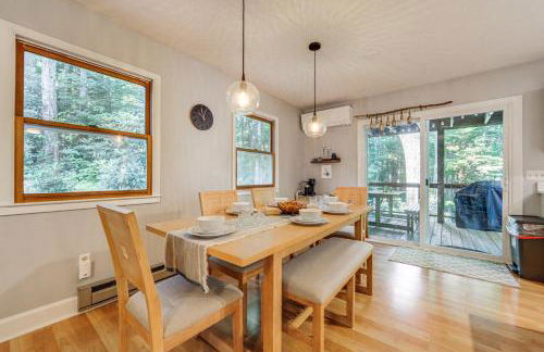 Creek View and Hot Tub Woodsy Maggie Valley Cottage - Foto 6