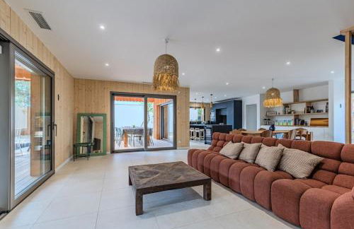 Villa 10 pers à Carreyre, piscine chauffée, clim - Foto 8