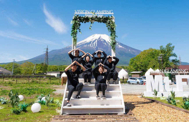 Panoramic Mt. Fuji Views from All Rooms – VISION GLAMPING Resort & Spa YAMANAKAKO - Foto 24